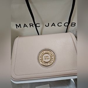 USED MARC JACOBS Insignia Full Flap Logo Shoulder / Crossbody